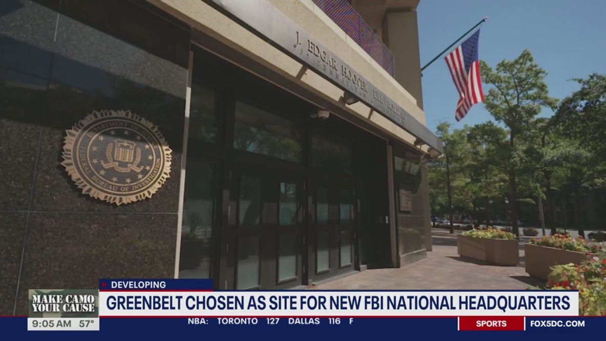 Biden administration picks Greenbelt for new FBI headquarters